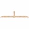 Ekena Millwork Eugene Smooth Timber Gable Bracket, Douglas Fir, 84"W x 28"H x 1 1/2"D x 5 1/2"F, 8/12 Pitch GBW084X28X0206EUG00SDF - alternate 5